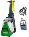Bissell BigGreen Commercial BG10 Deep Cleaning 2 Motor Extracter Machine w/ Upholstery Tool, and 32 OZ Shampoo Bundle