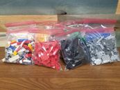 Bolsos y piezas LEGO por color ladrillos y piezas a granel de 1/2 libra con variedad de piezas y estilos