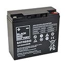 12V 22Ah Black Box Sealed Lead Acid Mobility Scooter Battery