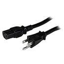 StarTech.com 4ft (1.2m) Heavy Duty Power Cord, NEMA 5-15P to C15 AC Power Cord, 15A 125V, 14AWG, Replacement Computer Power Cord, Monitor Power Cable, PC Power Supply Cable, UL Listed (PXT515C154)