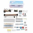 Complete Electronics Starter Kit, 830 Tie Points Breadboard, Resistors, Capacitors, Diodes for R3, Fun DIY Project Set for Adults & Kids, STEM Learning & Circuit Building