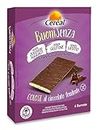Céréal Buoni Senza, Biscotti Golosi al Cioccolato Fondente, Snack senza Glutine, senza Zuccheri Aggiunti ne' Lievito, 6 barrette