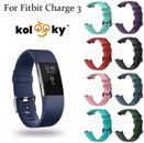 For Fitbit Charge 4 Strap 3 Replacement Band Luxury Silicone Buckle Small Large