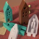 Romantic House Silicone Mold for Soap Resin Plaster Cake and Craft