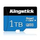 Mini SD Card 1TB Memory Card Class 10 TF Card 1TB Mini SD Card High Speed with SD Card Adapter for Smartphones, Cameras