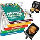 Hydro| Air Fryer Cookbook, Air Fryer Cheat Sheet Magnets Cooking Guide Booklet - Air Fryer Recipe Book - Instant Air Fryer Accessories for Oven Cooking Pot Temperature and Kitchen Conversions.