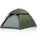 Forceatt Tente, Tente de Camping pour 2 Personne, avec Installation Facile Ultra légère Tentes dôme, Imperméable pour randonnée, Pique-Nique, Alpinisme, Camping