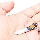Miniature Gadgets Pocket Knife Collection, Eastern Delights EDC Tiny Multifunction Tool Pendant Decoration (Colorful Folding)