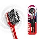 Colgate Visible White O2 Manual Toothbrush for Adult- 2 Pcs, Helps Prevent Bad Breath, Cavities, Enamel & Gum Problems.