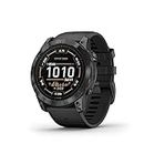 Garmin epix PRO Gen 2, 51mm Premium Multisport GPS Smartwatch, AMOLED Touch Screen, Advanced Health and Training Features, Built in Flashlight, Adventure Watch with up to 31 days battery life, Black