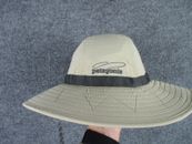 Patagonia Hat Cap Adult One Size Beige Fly Fishing Sun Booney Bucket 29296