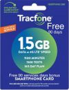 Plan de servicio de 1 año TracFone - 365 días + 1500 minutos/ 1500 texto/ 1500 datos