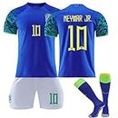 22-23 Neymar-Jr # 10 Soccer Jersey Kids/Adults Jersey | Football Training Jersey Fans Jersey | Soccer Shirt + Shorts + Socks Jersey Kit | All Number 10 Jerseys for Neymar @85