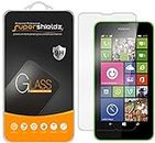 Supershieldz Designed for Nokia Lumia 635 and Lumia 630 Tempered Glass Screen Protector, Anti Scratch, Bubble Free