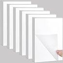 Blank Note Pads, Blank Scratch Pads, Writing Pads, Memo Pads, White Pads of Paper, Tear off Notepad, Small Server Notebook for Home, Office and School, 100 Sheets per Notepads (4x6 inch, 6 Pack)