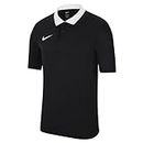 Nike Men's M NK DF PARK20 Polo SS Shirt, Black/White, S