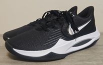 Nike Precision V 5 Zapatos de Baloncesto Tenis Talla US 10.5 Negro Blanco CW3403 003