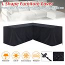 L Shape Furniture Cover Outdoor Garden Rattan Corner Sofa Protection Waterproof