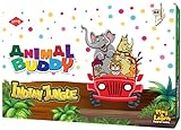 KAADOO Animal Buddy - Indian Jungle Discovery Game - Play & Learn Kids Board Game -Fantastic Introduction for 4+ Year olds- Fully Made in India (2 Players)