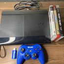 Consola Sony PS3 Super Slim 250 GB CECH-4001B ¡paquete de 4 juegos! Probado
