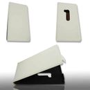 Handyhülle Flip Case Hülle Tasche Schutzhülle für Nokia Lumia 920 Weiß