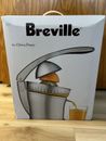 Breville BCP600SIL Citrus Press Motorized Juicer, Silver OPEN BOX/NEW