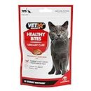 VetIQ Healthy Bites Urinary Care Cat Treats, 4x 65g, Cat Supplement with Cranberry For Urinary Tract Health, Kitten Treats with Cheese & Catnip with Prebiotic Fibre For Cat & Kitten Health