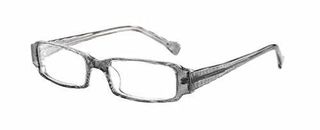 R.E.M. Ink Lithograph Designer Reading Glasses in Grey ; +2.50