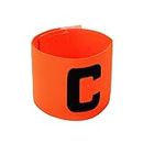 Captain's Bracelet Football Rugby Football Elastic Captain's Bracelet for Adults Youth Adjustable Bracelet for Ball Sports Player Outdoor Team Sports Groups Wristbands