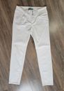 Butt I Love You White Wax Jeans Juniors Size 9 Low Rise Tapered Skinny 