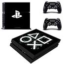 JOCHUI Vinyl Decal Skin Stickers Cover Set Game Icons for Regular PS4 Console Play Station 4 Controllers Game Buttons