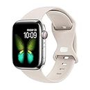 VEMIGON Watch Strap Compatible with Apple Watch Straps 45mm 44mm 42mm 49mm 41mm 40mm 38mm, Soft Silicone Sport Bands for iWatch Ultra 2/Ultra, Series 9 8 7 6 5 4 3 2 1 SE SE2 (Watch Not Included)