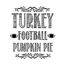 Turkey Football Pumpkin Pie 01 2 Poster A5 - Décoration murale inspirante et motivante pour la vie quotidienne Citation encourageante de phrases courtes célèbres mots inspirants messages d'espoir spi
