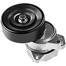 A-Premium Belt Tensioner Assembly with Pulley Compatible with Nissan Armada Titan 2005-2015, Pathfinder 2008-2012 & Infiniti QX56 2004-2010, V8 5.6L, Replace# 119551LAOA, 119557S00A