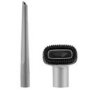 2 Pack Crevice Tool and DUST Brush Compatible with Shark Navigator Lift-Away Vacuum Cleaner Models NV350, NV352, NV355, NV356E, Replace Part # 112FFJ