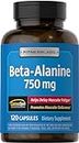 Fitness Labs Beta Alanine Capsules | 1500mg | 120 Count | Non-GMO, Gluten Free Supplement