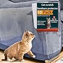 Cat Couch Protector, 10 Pack, Anti Cat Scratch Furniture Protector, Couch Protector for Cats, Furniture Protectors from Cats, Couch Cat Scratch Protector (10 Pack+50 Twist Pins)