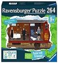 Ravensburger Puzzle X Crime Kids - Das verlorene Feuer - 264 Teile Puzzle-Krimispiel für 1-4 Junge Detektive ab 9 Jahren