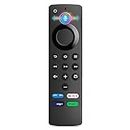 New Voice Replacement Remote L5B83G for Fire Smart Stick, fit for AMZ Smart TV Cube (1st Gen and Later), for Smart TV (3rd Gen, Pendant Design)