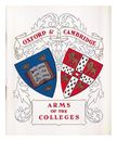 ALFRED SAVAGE Oxford and Cambridge : arms of the colleges 1956 Paperback