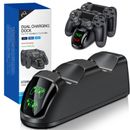 For PS4 Playstation 4 Controller Fast Dual Charger Dock Station Charging stand