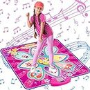 Dance Mat Toys for Girls, Upgraded Electronic Dance Pad with 7 Game Modes, Built-in Music, Adjustable Volume, Dance Mat Game for Kids, Christmas Birthday Gifts for 3 4 5 6 7 8 9 10+ Year Old Girls