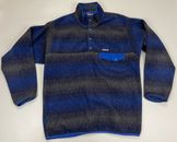 Patagonia Synchilla Snap T Fleece Multicolor Pullover Jacket Men's Size M Medium