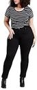 Levi's Women's Plus Size 311 Shaping Skinny Jeans, Soft Black, 14 M