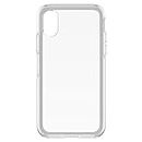 OtterBox 77–57119 Symmetrie Clear Series Schutzhülle für iPhone X (nur) – Retail Verpackung, transparent, Einzelhandelsverpackung, (Unset), farblos