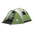 Night Cat Pop Up Tent 2 3 4 Man Person Camping Tent Waterproof Instant Automatic Easy Set Up Dome Holiday Tent