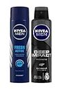 Nivea Fresh Active Deodorant (Active Deo + Deep Impact Freshness Deo)