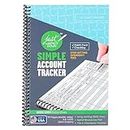 The Superior Register's Premium Check Book Register & Debit Card Ledger Notebook - Checking Account Register, Business Ledger, Cash Log & Expense Tracker - Standard Edition - 1 Pc, Blue