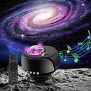FLITI The Largest Coverage Area Galaxy Lights Projector, Star Projector, with Changing Nebula and Galaxy Shapes Galaxy Night Light