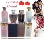 4 X 100ml Women's Ladies Perfume Eau De Parfum Spray Scent Fragrance Gift Set